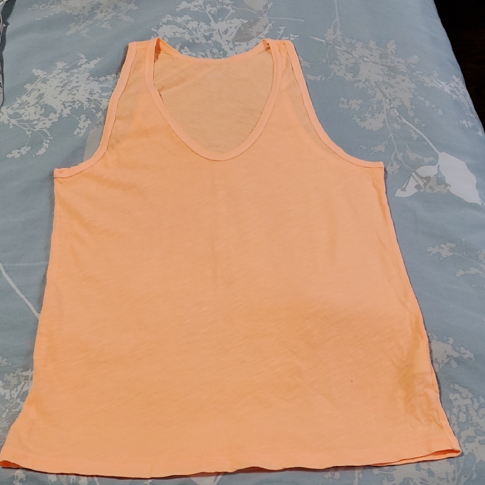 🌸 3/ $30 J. Crew Light Orange Tank Top